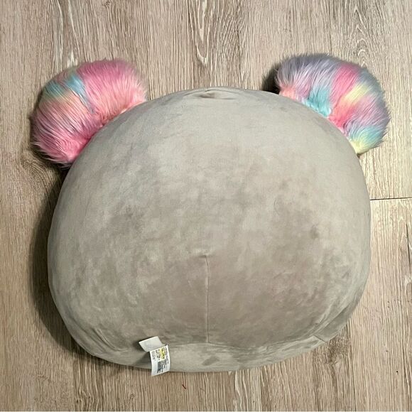Squishmallows 16″ Kelina The Koala Bear Tye Dye Large Light Gray Pink Blue - Picture 10 of 13